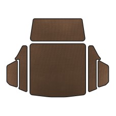Коврик в багажник EVA (SD, Коричневый) для Acura TLX 2014-2020 гг