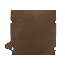 Коврик в багажник EVA (до 2 ряда, Коричневый) для Nissan Pathfinder R51 2005-2014 гг