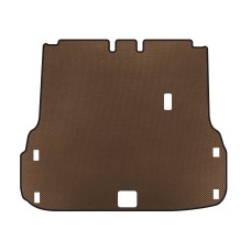 Килимок в багажник EVA (Коричневий) для Nissan Pathfinder R52 2012-2021 рр