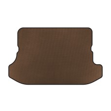Коврик в багажник EVA (Купе, Коричневый) для Subaru BRZ 2012-2021 гг