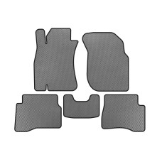 Коврики EVA (SD, Серый) для Nissan Almera N16 2000-2006 гг
