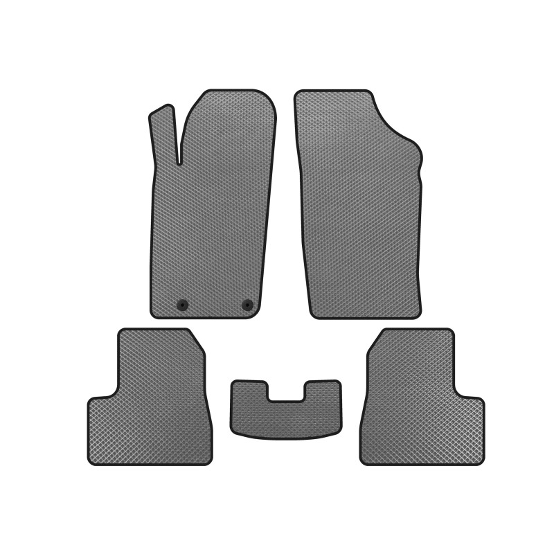 Коврики EVA (Серый) для Peugeot 206 1998-2024 гг Коврики EVA (Серый) для Peugeot 206 1998-2024 гг
