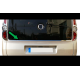 Кромка заднього скла (нерж) для Opel Combo 2012-2018 рр