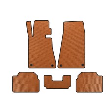 Коврики EVA (SD, Оранжевый) для BMW 5 серия E-34 1988-1995 гг