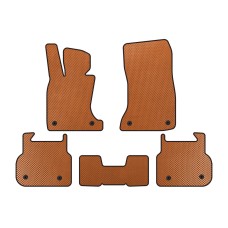 Коврики EVA (для F01, Оранжевый) для BMW 7 серия F01/F02