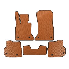 Коврики EVA (Для F-10, Оранжевый) для BMW 5 серия F-10/11/07 2010-2016 гг