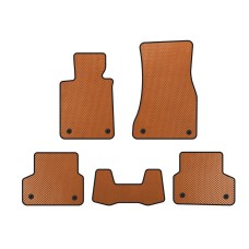 Коврики EVA (Для G30, Оранжевый) для BMW 5 серия G30/31 2017-2023 гг