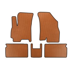 Килимки EVA (Помаранчевий) для Chery Tiggo 4