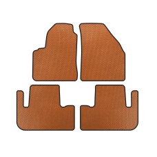 Килимки EVA (Помаранчевий) для Chevrolet Tacuma / Rezzo