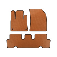 Килимки EVA (Помаранчевий) для Citroen C-4 Picasso 2013-2022 рр