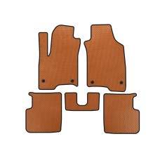 Килимки EVA (Помаранчевий) для Fiat Panda 2011-2023 рр