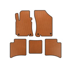Килимки EVA (Помаранчевий) для Geely MK Cross