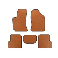 Килимки EVA (Помаранчевий) для Geely SL