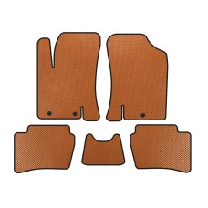 Коврики EVA (HB, Оранжевый) для Hyundai I-20 2008-2012 гг