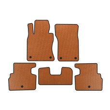 Коврики EVA (SD, Оранжевый) для Infiniti Q50/Q60 2013-2024 гг