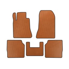 Коврики EVA (SD, Длинная база, Оранжевый) для Mercedes S-сlass W140