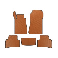 Коврики EVA (Купе, Оранжевый) для Mercedes CLK W208 1997-2002 гг