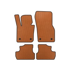 Коврики EVA (для S F56, Оранжевый) для Mini Cooper F55/56/57 2014-2023 гг