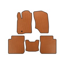 Коврики EVA (Оранжевый) для Mitsubishi Outlander 2001-2006 гг