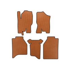 Коврики EVA (Оранжевый) для Nissan Navara 2006-2015 гг