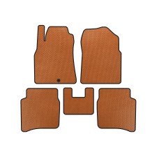 Коврики EVA (SD, Оранжевый) для Nissan Primera P12 2002-2007 гг