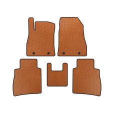 Коврики EVA (SD, Оранжевый) для Nissan Sentra 2012-2019 гг