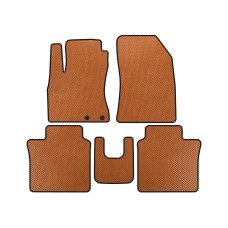 Килимки EVA (HB, Помаранчевий) для Nissan Note 2012-2020 рр