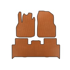 Коврики EVA (2 ряда, Оранжевый) для Renault Scenic/Grand 2003-2009 гг