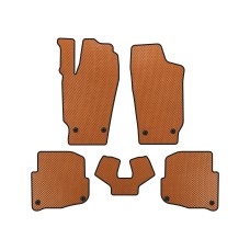 Коврики EVA (SD, Оранжевый) для Skoda Fabia 2000-2007 гг