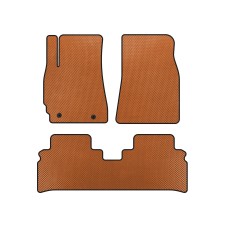 Коврики EVA (Оранжевый) для Toyota Highlander 2000-2008 гг
