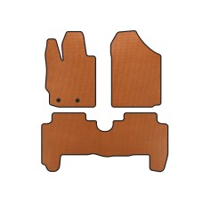 Коврики EVA (HB, 5-ти дверный, Оранжевый) для Toyota Yaris 2006-2011 гг