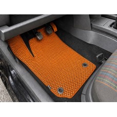 Килимки EVA (HB, 3/5-ти дверний, Помаранчевий) для Volkswagen Polo 2001-2009 рр
