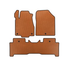 Коврики EVA (2 ряда, Оранжевый) для Acura MDX 2007-2013 гг