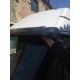 Козирьок на лобове скло (чорний глянець, 5мм) для Ford Transit 2000-2014 рр