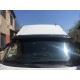 Козирьок на лобове скло (чорний глянець, 5мм) для Ford Transit 2000-2014 рр
