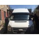 Козирьок на лобове скло (чорний глянець, 5мм) для Ford Transit 2000-2014 рр