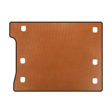 Килимок в багажник EVA (Rubicon Unlimited/5-ти дверний, Помаранчевий) для Jeep Wrangler 2018- рр