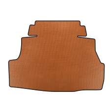 Килимок в багажник EVA (SD, Помаранчевий) для Nissan Almera N16 2000-2006 рр