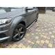 Боковые подножки Fullmond (2 шт., алюминий) для Ауди Q7 2005-2015 гг