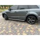 Боковые подножки Fullmond (2 шт., алюминий) для Ауди Q7 2005-2015 гг