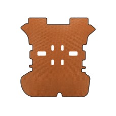 Коврик в багажник EVA (Оранжевый) для Toyota Previa 2000-2006 гг