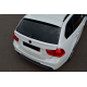 Накладка на задній бампер (2006-2008, SW, нерж.) для BMW 3 серія E90/E91 рр