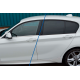 Молдинг скла (нерж.) для BMW 1 серія F20/F21 2011-2019 рр