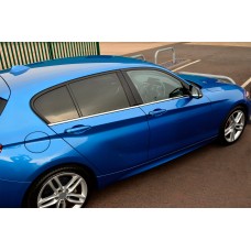 Молдинг скла (нерж.) для BMW 1 серія F20/F21 2011-2019 рр