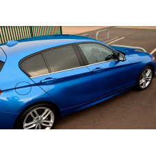 Молдинг скла (нерж.) для BMW 1 серія F20/F21 2011-2019 рр