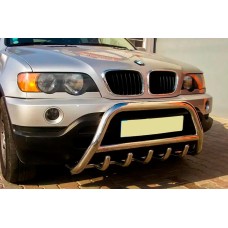 Кенгурятник WT003 (нержавейка) 50мм для BMW X5 E53 1999-2006 гг