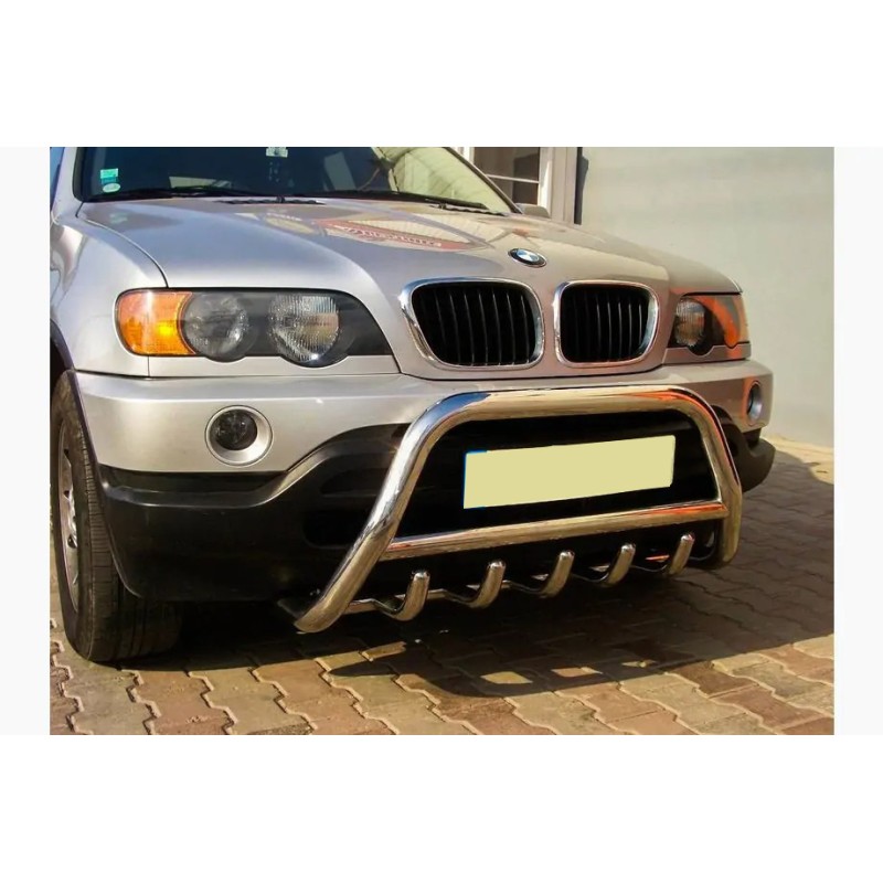 Кенгурятник WT003 (нерж.) 60мм для BMW X5 E-53 1999-2006 рр