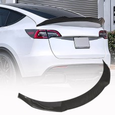Спойлер Сухой карбон V4 (2020-2023) для Tesla Model Y