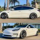 Накладки на пороги Карбон V1 (2016-2022) для Tesla Model 3