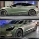 Накладки на пороги Карбон V2 (2016-2022) для Tesla Model 3
